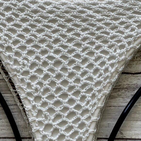 Acacia Swimwear POLIHALE Tie Side Bikini Bottom in Ivory - Picture 4 of 11